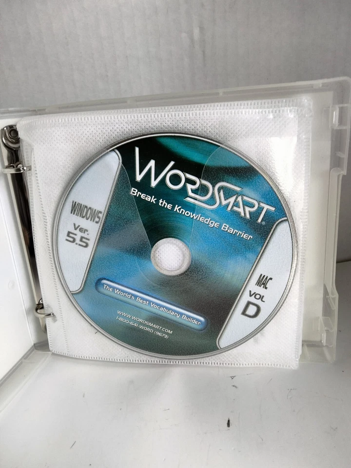 WordSmart SAT/ACT Test Prep (9 discs) Windows Apple Mac Software - Image 2 of 4