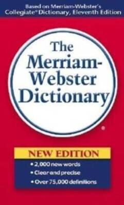 Merriam Webster Dictionary - Paperback By Merriam-Webster Inc - GOOD