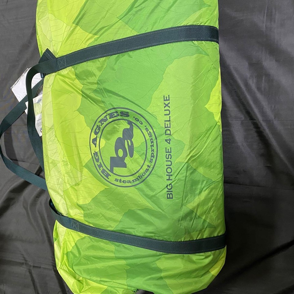 BIG AGNES Big House 4 Deluxe Tent green Camp rare japan unused eBay