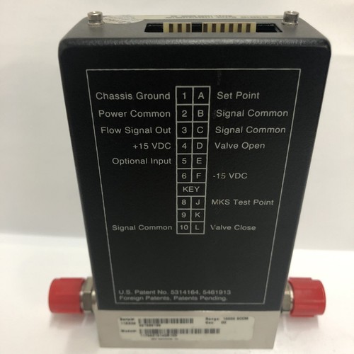 MKS MFC O2 1000 SCCM 117A01514CR1CV , From Tegal 901e 903e Plasma DX-1-3-018 - Picture 3 of 9