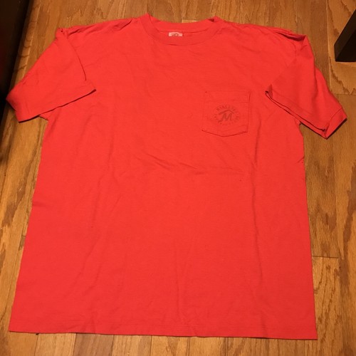 VINTAGE Marlboro Shirt Red Pocket Tee 