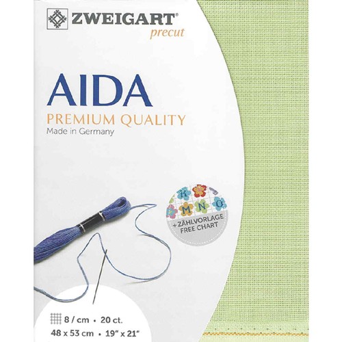 AIDA Zweigart precut 20 ct. Extra Fine Aida 3326 - Picture 32 of 37