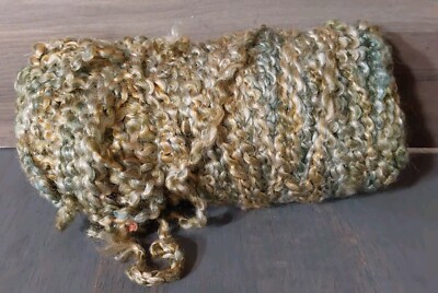 Red Heart Light And Lofty 6 Super Bulky Varigated Skein Green