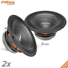 2x PRV Audio 8MB450 v2 Midbass Car Audio 8" Speakers 8 Ohm 8MB PRO 900 Watts