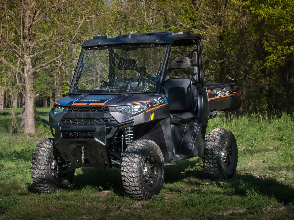 Parabrisas abatible resistente a arañazos SuperATV para Polaris Ranger XP 1000 (2018+) Foto 3 de 4