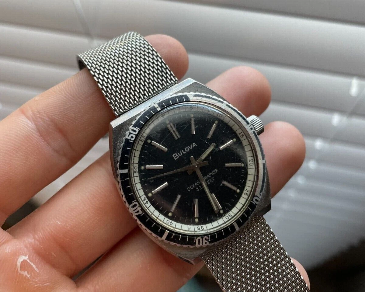 Vintage clearance bulova oceanographer