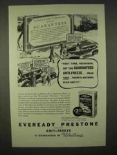 1937 Eveready Prestone Anti-Freeze Ad - Next Time