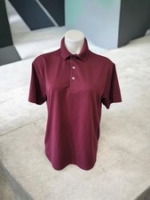 Ben Hogan Burgundy Performance Polo Size Medium