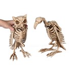 7 Ft Scary Animated Pumpkin Prop Vulture & Owl Skeleton Halloween 2026 — photo 7