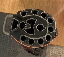 Founders Club Waterproof Premium Cart Bag 14 Way Organizer Divider Black. Read