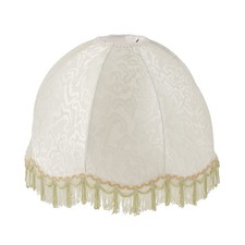Aspen Creative 34502, Handsewn Off-White Spider Lamp Shade, Jacquard Textured...