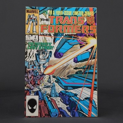 THE TRANSFORMERS #4 1st ptg Marvel Comics 1985 (CA) Texeira (W) Salicrup 260116