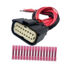 16-PIN Headlights Connector Pigtail Compatible with 2019-2024 RAM 1500 Plug