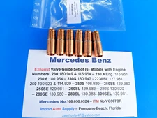 Mercedes Benz 230.6, 230S, 250, 250C,250S,280S,SE,SL Exhaust Valve Guide Set (6)