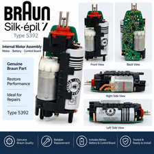 Braun Silk-epil 5 7 Type 5392 Motor Battery PCB Electronic Assembly OEM