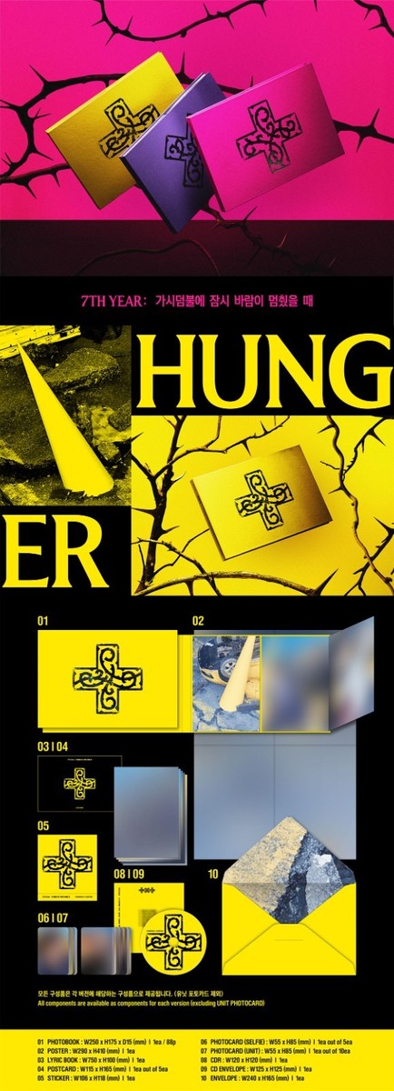POB] TXT 8th Mini Album [ 7TH YEAR ] STANDARD / THORN Ver +