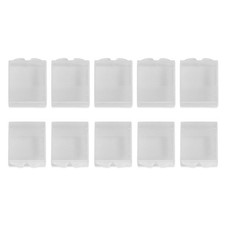 Battery Holder Case, Battery Holder Case Sturdy Pliable 10Pcs Clear Plastic D...