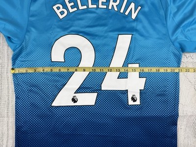 VGC! Puma Arsenal FC Soccer Jersey Bellerin #24 2017/18 Away Sz 