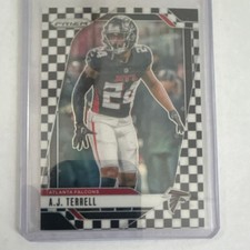 Panini 2024 Prizm Checkerboard A.J. Terrell #15 Atlanta Falcons NFL Football