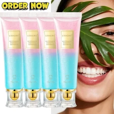4Pcs Niacinamide Intensive Whitening Toothpaste Fresh Breath Teeth Cleaning 100g
