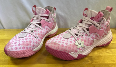 Adidas Harden Vol 6‎ Monogram Basketball Shoes Pink GW9033 Men\'s Size 14 Adidas Harden Vol 6 Monogram Pink Men main image 3
