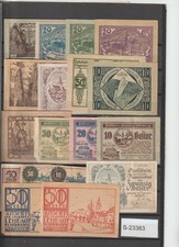 Austria emergency money lot 1920/21 S-23383