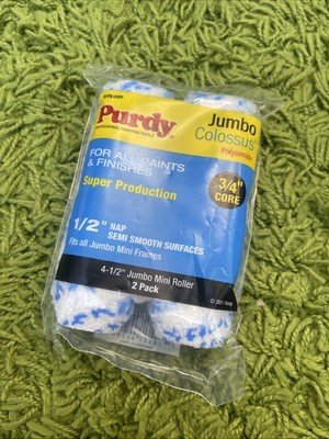 2 x 4,5'' Robuste Jumbo Koloss Polyamid Mini Farbe Rad Rollen 0,5'' Nap