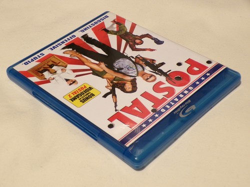 Postal: Unrated – Region Free Blu Ray 2008 with Bonus PC Game Ultra Rare – Used - Picture 8 of 8