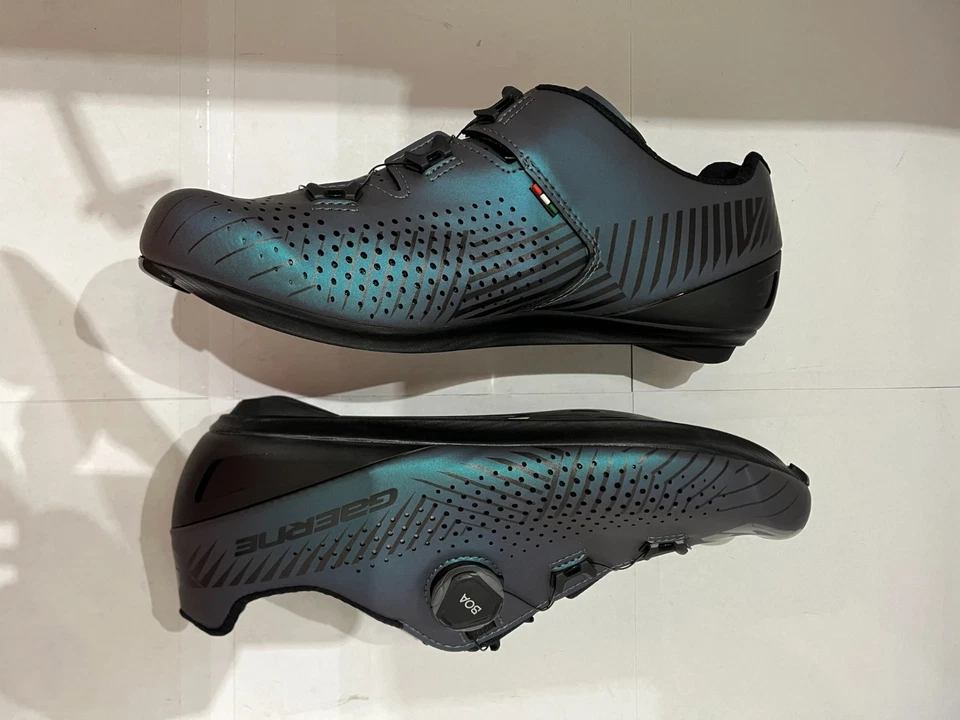 GAERNE MENS G.TUONO BOA ROAD CYCLING SHOES - IRIDIUM - EU43 - Image 2 of 4