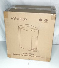 Waterdrop WD-C1H Countertop Reverse Osmosis System, Hot  Cold RO System, Black