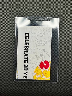 Pokémon 20th Anniversary Poster/Insert (2016) | eBay
