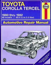 Revue technique Toyota TERCEL