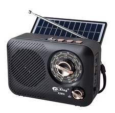 am fm bluetooth radio Solar Rechargeable
