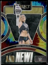 LYRA VALKYRIA #/25 2024 PANINI SELECT WWE AND NEW! TIE DYE PRIZM