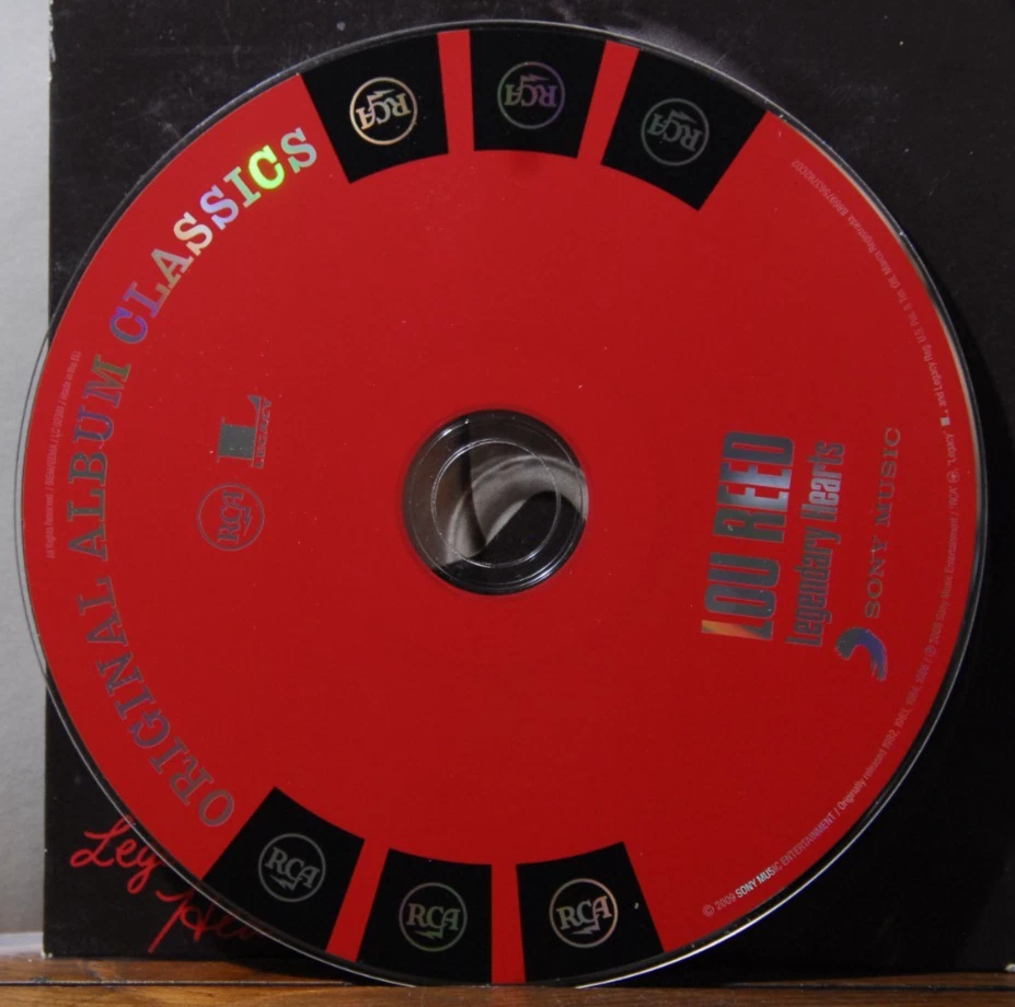 CD - RCA Records - Legendary Heats - Lou Reed - Zustand Near Mint (931) - Bild 3 von 4