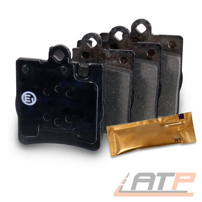 BESTPRICE SATZ BREMSBELÄGE HINTEN FÜR MERCEDES BENZ C-KLASSE W203 S203 CL203 180-350