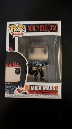 Funko Pop! Rocks Motley Crue Mick Mars #72 Vinyl Figure Collectible