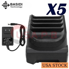 5PCS SAC-TC51-4SCHG-01 Battery Charger Cradle For Zebra TC51 TC52 TC56 TC57 USA