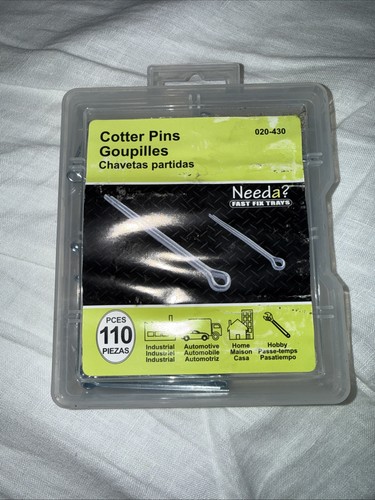 110pc Cotter Pin Assortment Kit