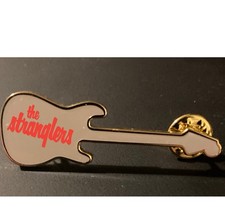The Stranglers Guitar Metal Pin Badge