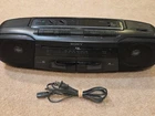 Sony CFS-W318 Boombox Dual Cassette Player AM/FM Radio | Vintage Stereo | Tested