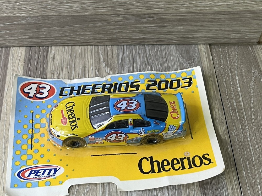 🔥Nascar Petty #43 Race Car Toy Cheerios Chex Pillsbury Pop Secret  Collect🔥