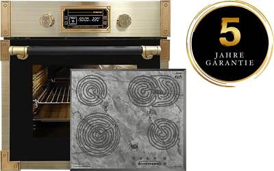 Kaiser EH 6427 AD Einbaubackofen+GlaskeramikKochfeld 60 cm/5 JAhres Garantie