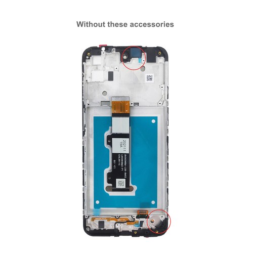 LCD Display Touch Screen Digitizer For Motorola Moto E32 Replacement w/ Frame - Picture 6 of 15