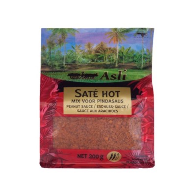 Asli Boemboe Sate Hot Peanut Sauce 200g Erdnuss Soße