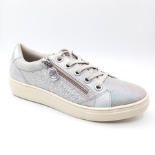 Baskets Tennis Chaussures Femme Sneakers - 37 et 38  - Bleu Gris Confort Strass