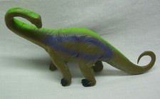 VERY NICE APATOSAURUS DINOSAUR 8" Plastic Toy Figure 2000