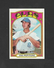 1972 Topps Joe Pepitone #303 ~~ Nice High Grade Card! 