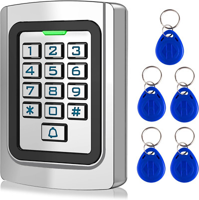 Access Control Keypad, Universal 12V 24VDC All Metal Case Digital Password PIN C