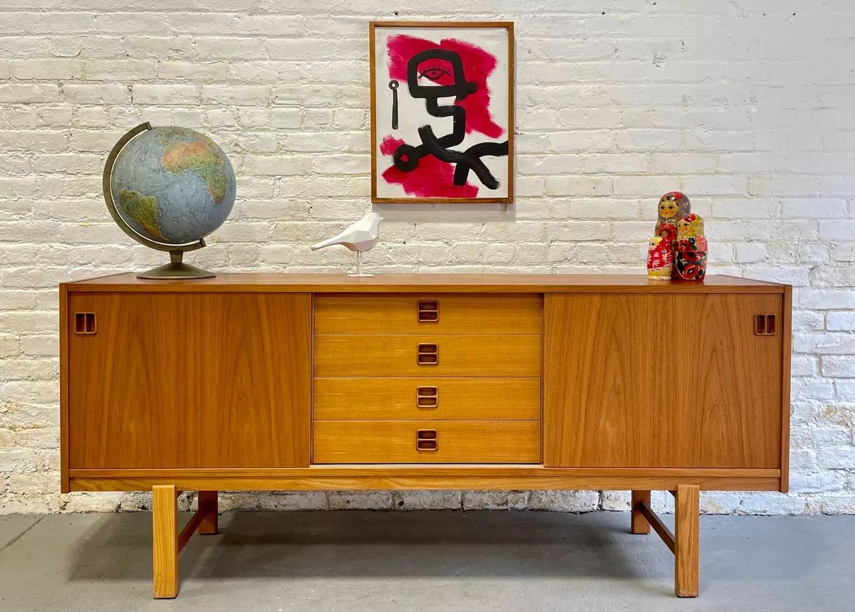 Mid century outlet sideboard ebay